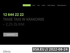 Miniaturka strony Tanie przejazdy taksówką Kraków