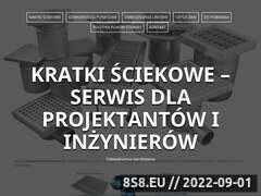 Zrzut strony Kratki ściekowe - serwis informacyjny