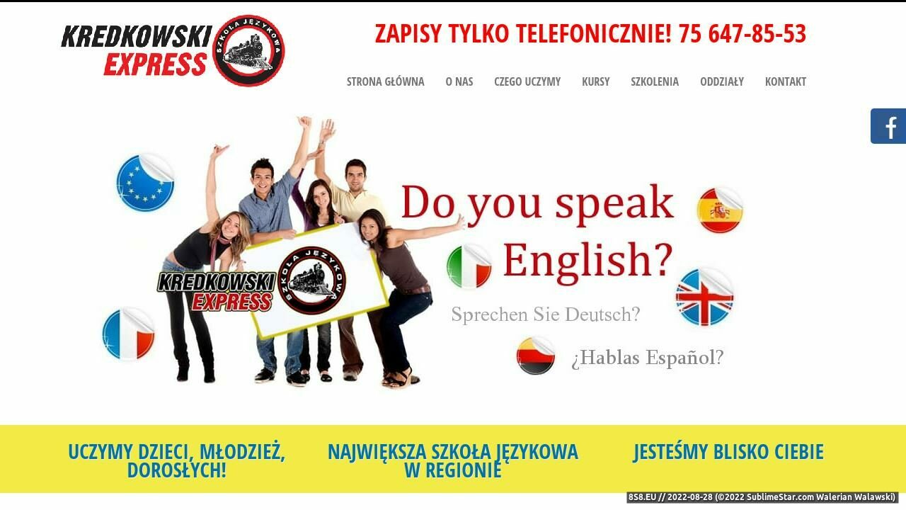 Szkoła językowa Bolesławiec - szkoła językowa Jelenia Góra (strona www.kredkowski.pl - Kredkowski.pl)