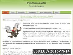 Miniaturka kredyt-leasing-gielda.pl (Audyt podatkowy - Poznań)