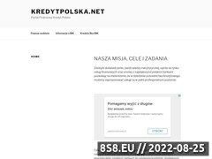 Miniaturka domeny www.kredytpolska.net