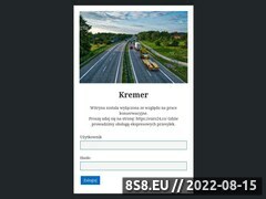 Miniaturka kremer-eu.com (<strong>transport międzynarodowy</strong>)
