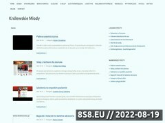 Miniaturka domeny www.krolewskie-miody.com.pl