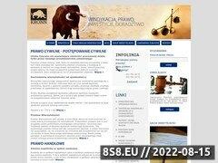 Miniaturka www.kronn.pl (Obsługa prawna i wykup wierzytelności)