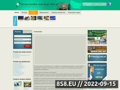 Miniaturka strony Krocienko baza noclegowa