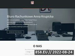 Miniaturka www.krupicka.pl (Biuro księgowe oraz biuro rachunkowe Białystok)