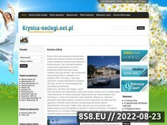 Miniaturka domeny www.krynica-noclegi.net.pl