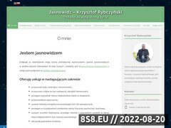 Zrzut strony Jasnowidz Krzysztof Rybczyński tel 783262601