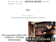 Miniaturka domeny www.krzysztofzietarski.pl