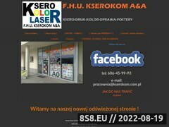 Miniaturka domeny kserokom.com.pl