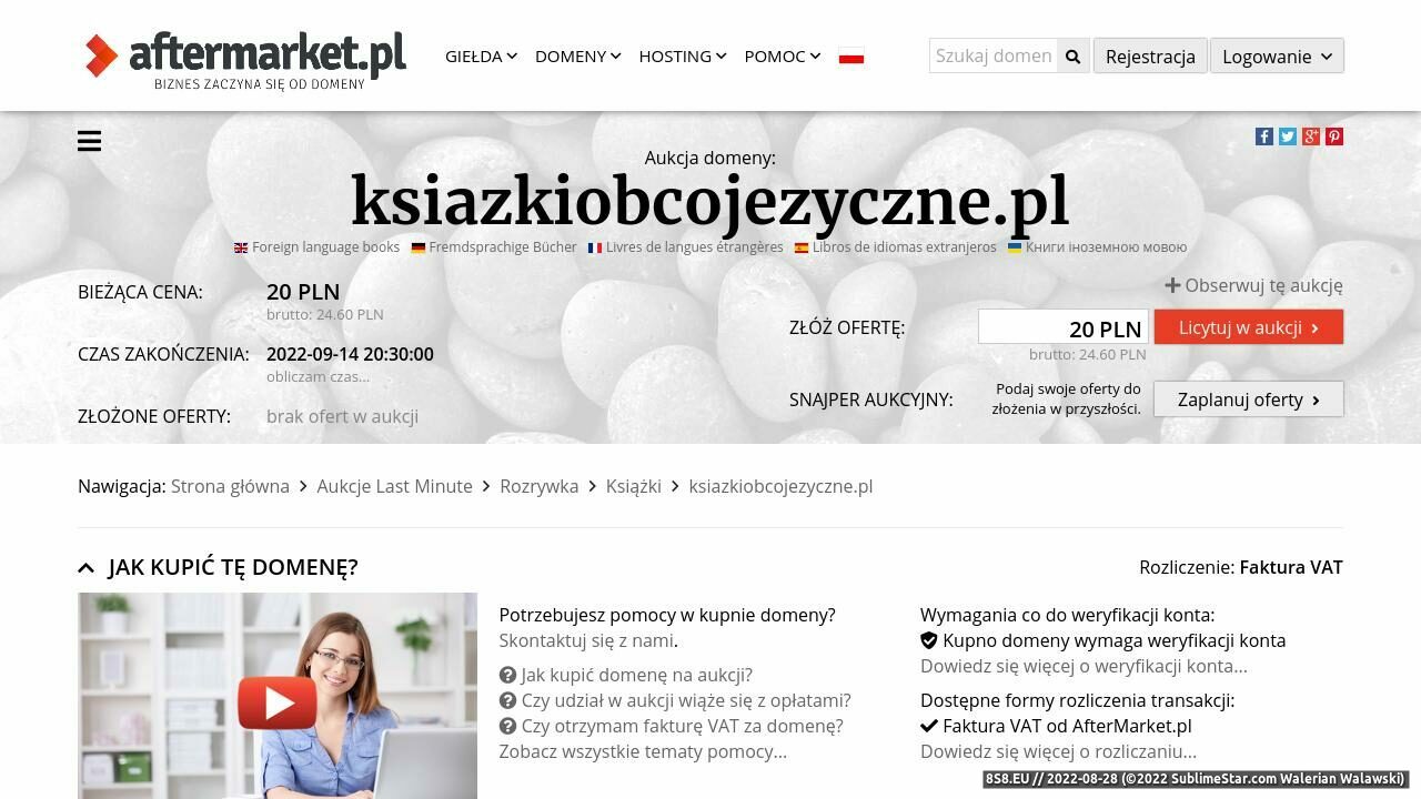 Forum o tematyce książkowej (strona www.ksiazkiobcojezyczne.pl - Ksiazkiobcojezyczne.pl)