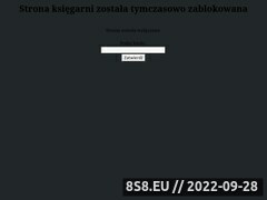 Miniaturka domeny www.ksiegarnialebork.osdw.pl