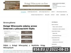 Miniaturka domeny www.ksiegiwieczyste.com.pl