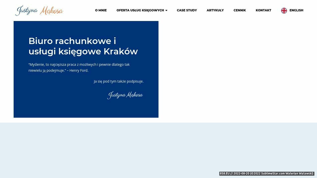 Biuro rachunkowe i usługi księgowe Kraków (strona ksiegowa-krakow.pl - Account Trees)