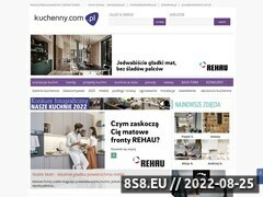 Miniaturka strony Kuchenny.com.pl - Serwis o kuchniach