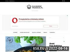 Miniaturka kulinarneprzeboje.pl (Przepisy kulinarne na każdą okazję)