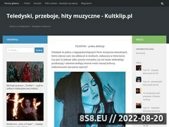 Miniaturka kultklip.pl (Strona z recenzjami i rankingami teledysków)
