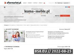 Miniaturka domeny www.kuma-meble.pl