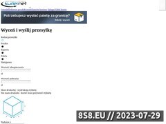 Miniaturka www.kuriernet.pl (Ceny paczek)