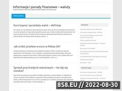 Miniaturka domeny www.kursy-walut.net.pl