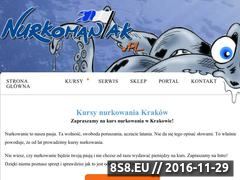 Miniaturka www.kursynurkowania.info.pl (Kursy nurkowania w Krakowie)