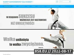 Miniaturka www.kursysamoobrony.eu (Kursy i szkolenia z zakresu samoobrony)