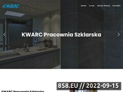 Zrzut strony KWARC obróbka szkła