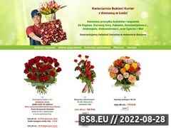 Zrzut strony Kwiaciarnia internetowa Łódź - kwiaty Łódź