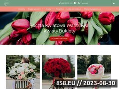 Miniaturka kwiaty-bukiety.com.pl (Kwiaciarnia Warszawa - dostawa kwiatów i bukietów)