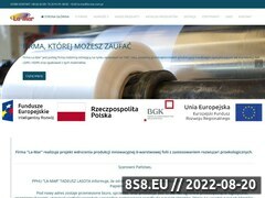 Miniaturka la-mar.com.pl (Producent opakowań foliowych <strong>all inclusive</strong>)