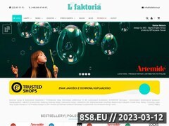 Miniaturka lafaktoria.pl (Luksusowe oświetlenie)