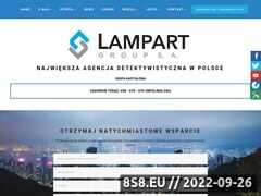 Miniaturka www.lampart.co (Usługi detektywistyczne)