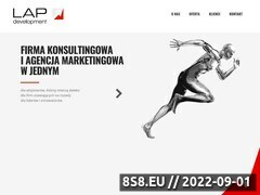 Miniaturka strony LAP development - Marketing Konsulting Outsourcing