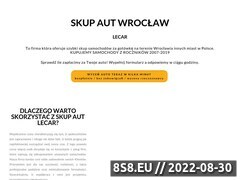 Miniaturka domeny lecar-skupaut.pl