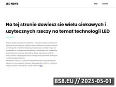 Miniaturka led-news.verified-data.eu (Poczytaj o nowościach w technologii LED)
