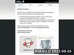 Zrzut strony Faceci w bieli Prywatny Gabinet Lekarsko - Dentystyczny Legan.pl Stomatolog Toruń
