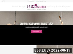 Miniaturka lejdisstudio.com (Szkoła tańca na rurze, TRX)