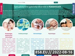 Miniaturka lekarzekatowice.pl (Porady ginekologa, dermatologa i psychologa)