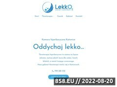 Miniaturka lekko2.pl (Tlenoterapia w komorze hiperbarycznej)