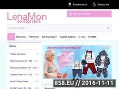 Miniaturka lenamon-sklep.pl (Sklep internetowy z odzieżą dziecięcą)
