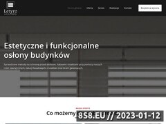 Miniaturka letyro.pl (Produkcja i montaż rolet zewnętrznych w Rzeszowie)