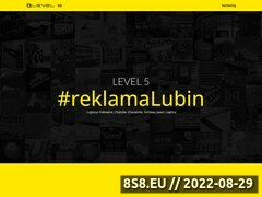 Miniaturka strony LEVEL5 Lubin, Kompleksowe usługi informatyczne dla firm i przedsiębiorstw. Tworzenie stron www, Pozycjonowanie