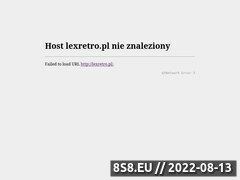 Miniaturka strony LEXRETRO.pl - Biuro Dochodzenia Odszkodowa