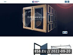 Miniaturka libertaokna.pl (Sprzedajemy: bramy, okna, drzwi i rolety)