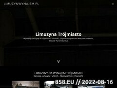 Miniaturka limuzynwynajem.pl (Serwis z limuzynami na wynajem)