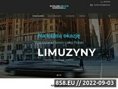 Miniaturka strony Wynajem Limuzyn Warszawa