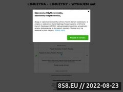Miniaturka domeny limuzyny.toplista.pl