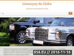 Miniaturka domeny limuzynydoslubu.com.pl