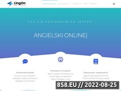 Miniaturka domeny lingon.pl