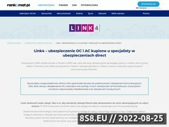 Zrzut strony Link4-Ubezpieczenia.pl - ubezpieczenia OC